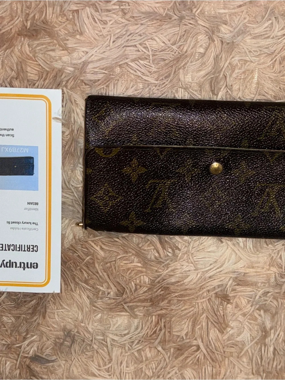 PROJECT Authentic Vintage Louis Vuitton Monogram Continental Long Wallet + COA